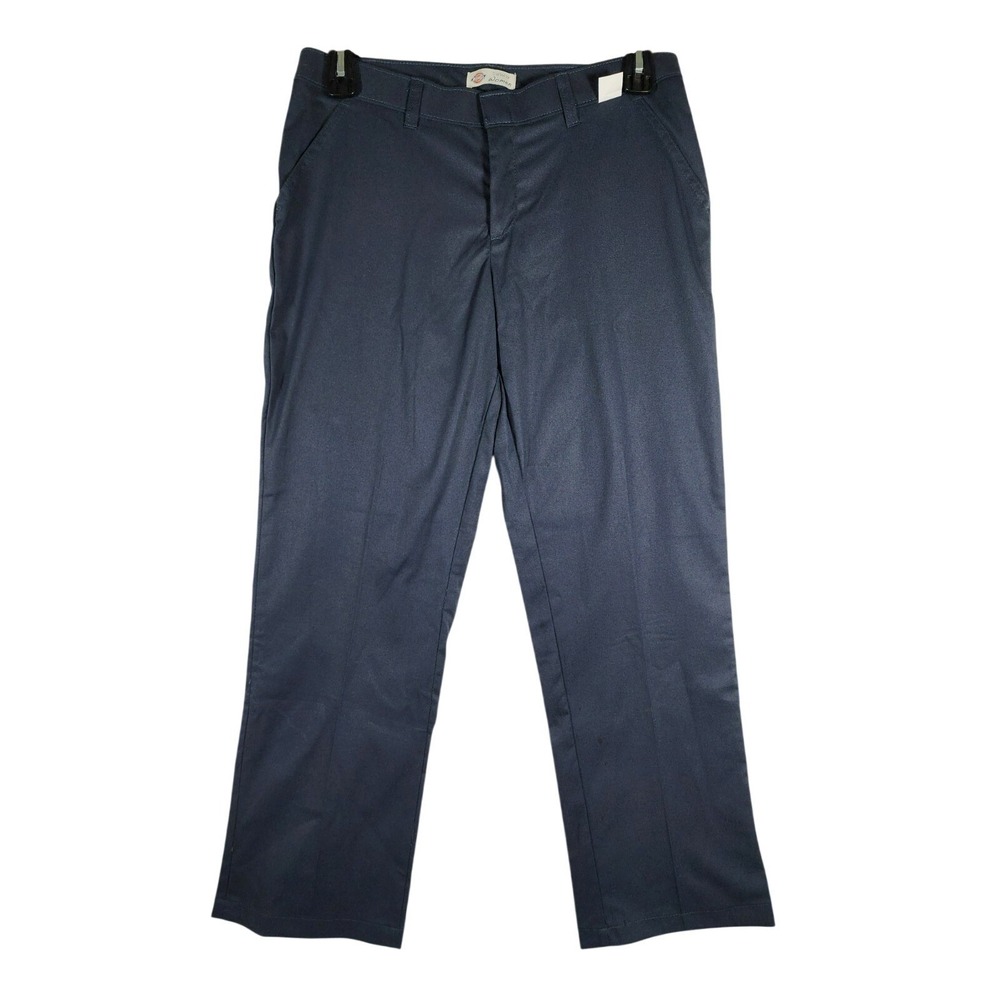 Dickies NWT Womens 10 Blue Pants Uniform Warehouse Healthcare Utility Workwear